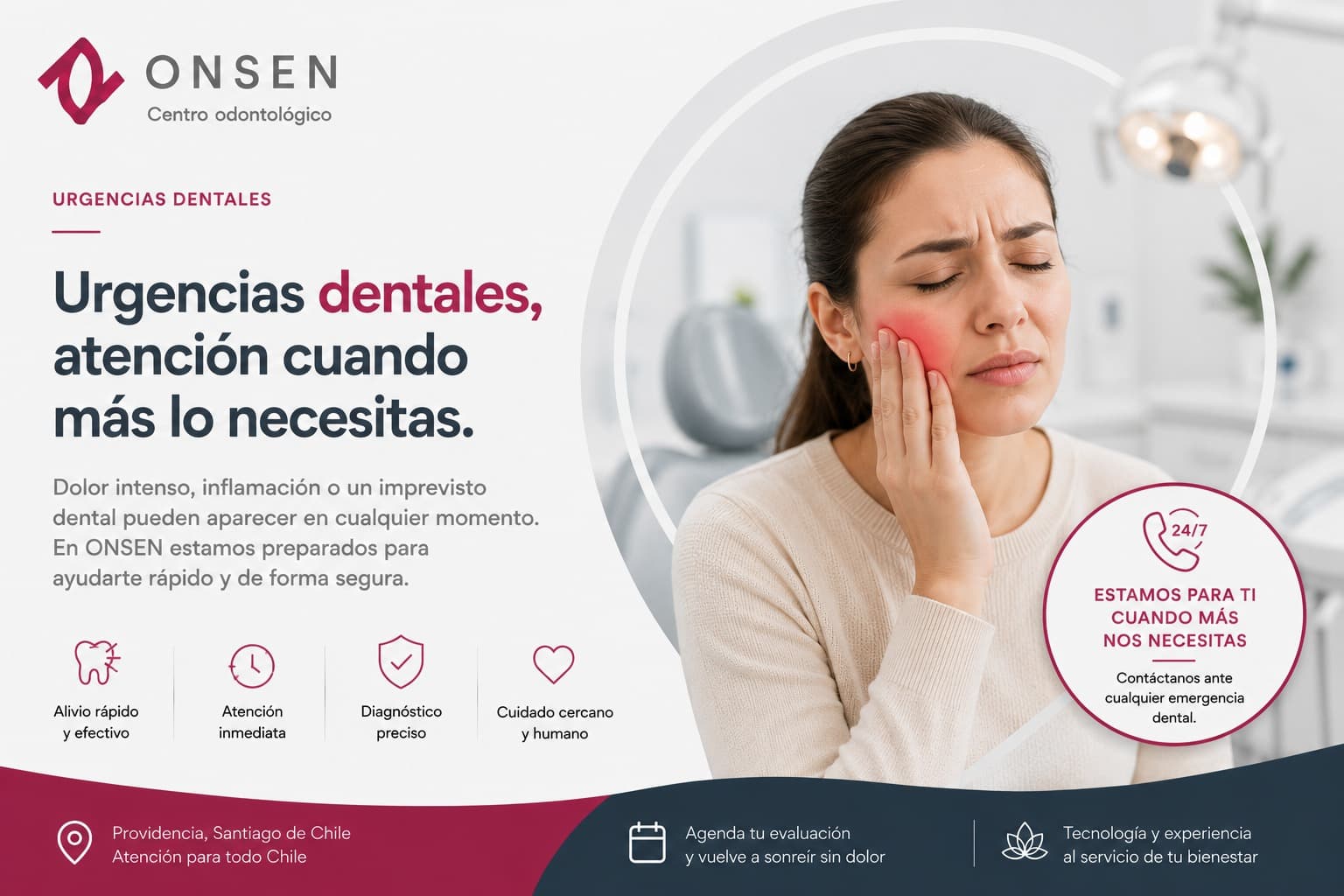 ¿Qué Hacemos Durante una Urgencia Dental? Así es el Protocolo de Atención en Onsen