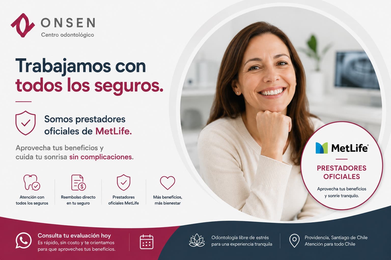 Seguro complementario dental: cómo usarlo en una clínica privada